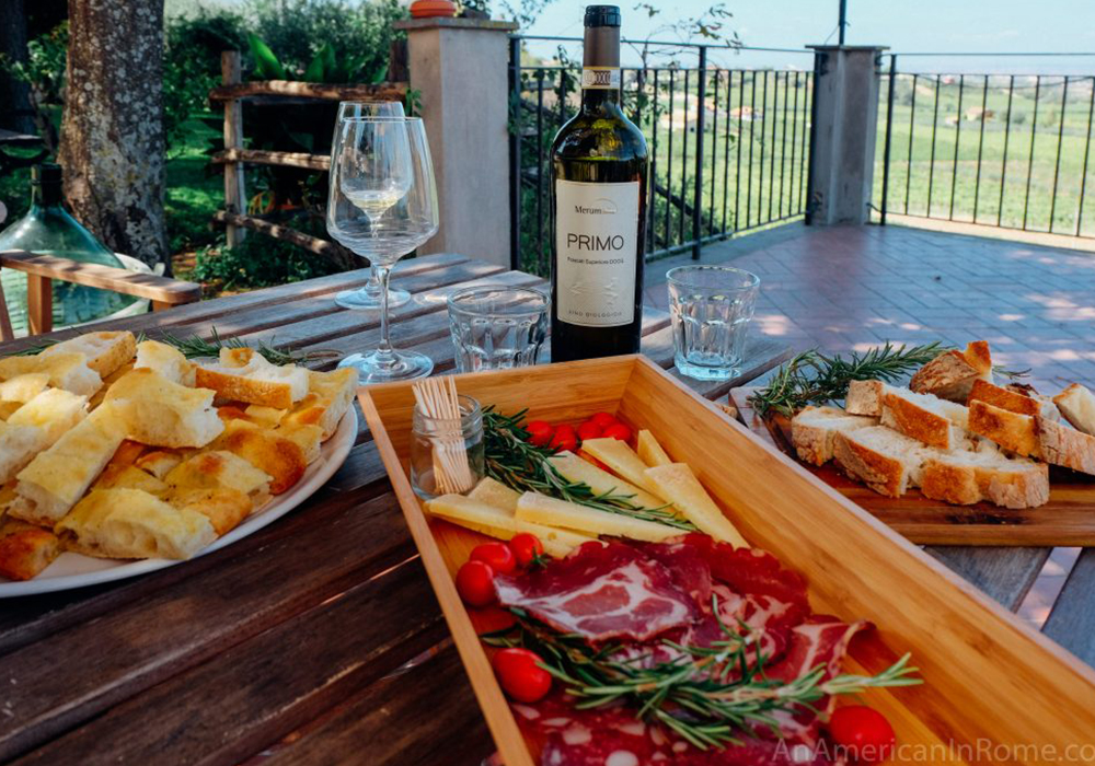 Merumalia winery estate in Frascati